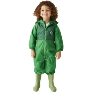 Regatta Mudplay Iii Overall Stompy The Dinosaur / Jelly Bean