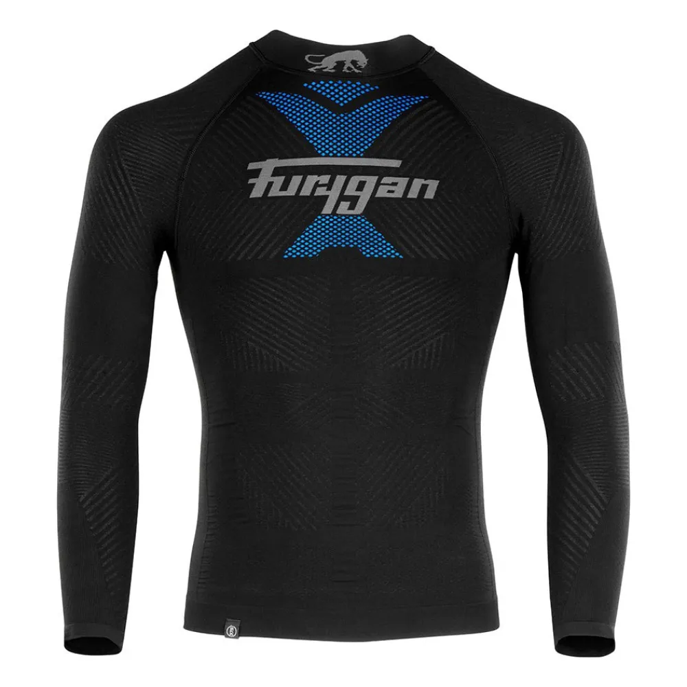 Furygan Active 37.5® Compression Lange Mouwen Basislaag Zwart