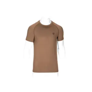 Outrider Tactical Athletic Fit Performance T-shirt Met Korte Mouwen Coyote