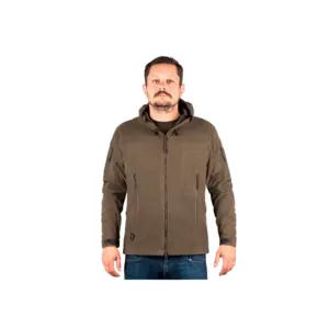 Outrider Tactical Windblock Fleece Met Kap Groen
