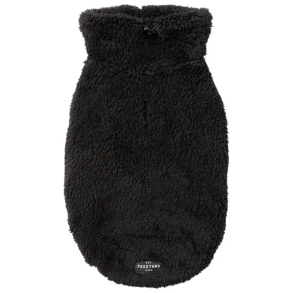 Fuzzyard Turtle Teddy Hondenjas Zwart