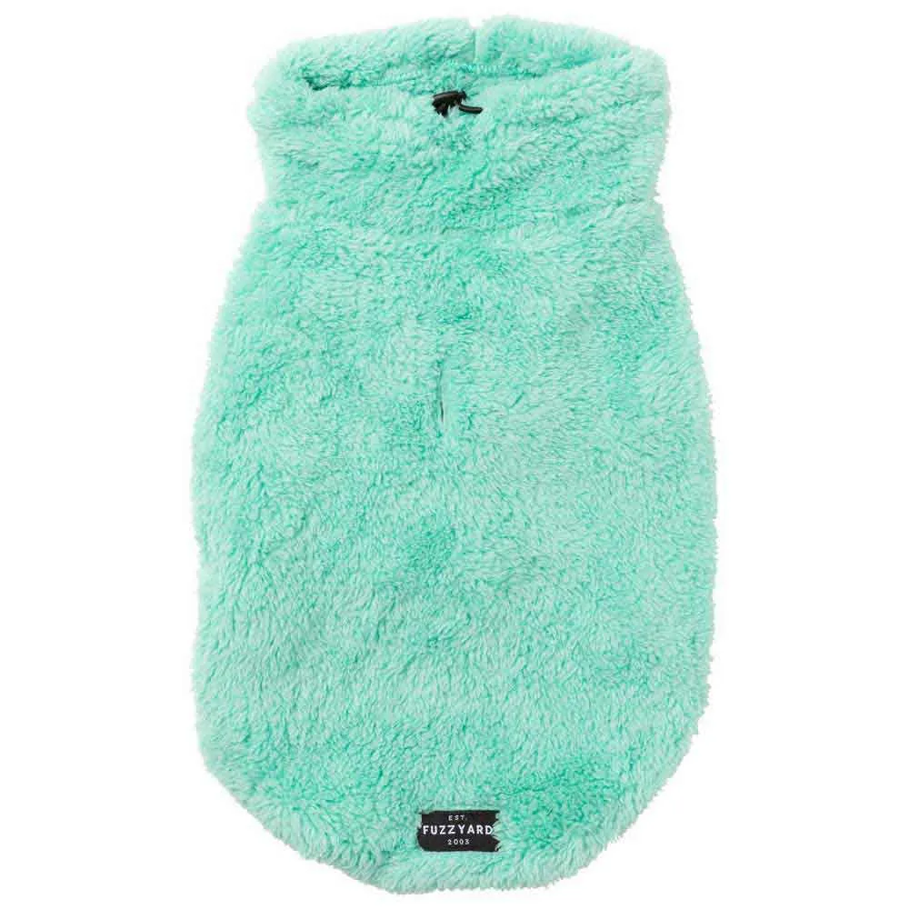 Fuzzyard Turtle Teddy Hondenjas Turquoise