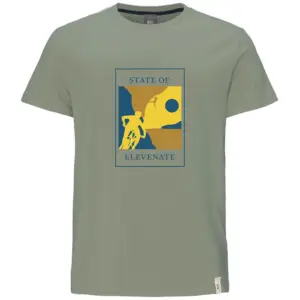 Elevenate Finale T-shirt Met Korte Mouwen Groen