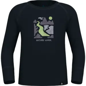 Odlo Active Warm Lange Mouwen Basislaag Dark Sapphire