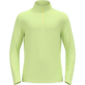 Odlo Berra Fleece Met Halve Rits Shadow Lime