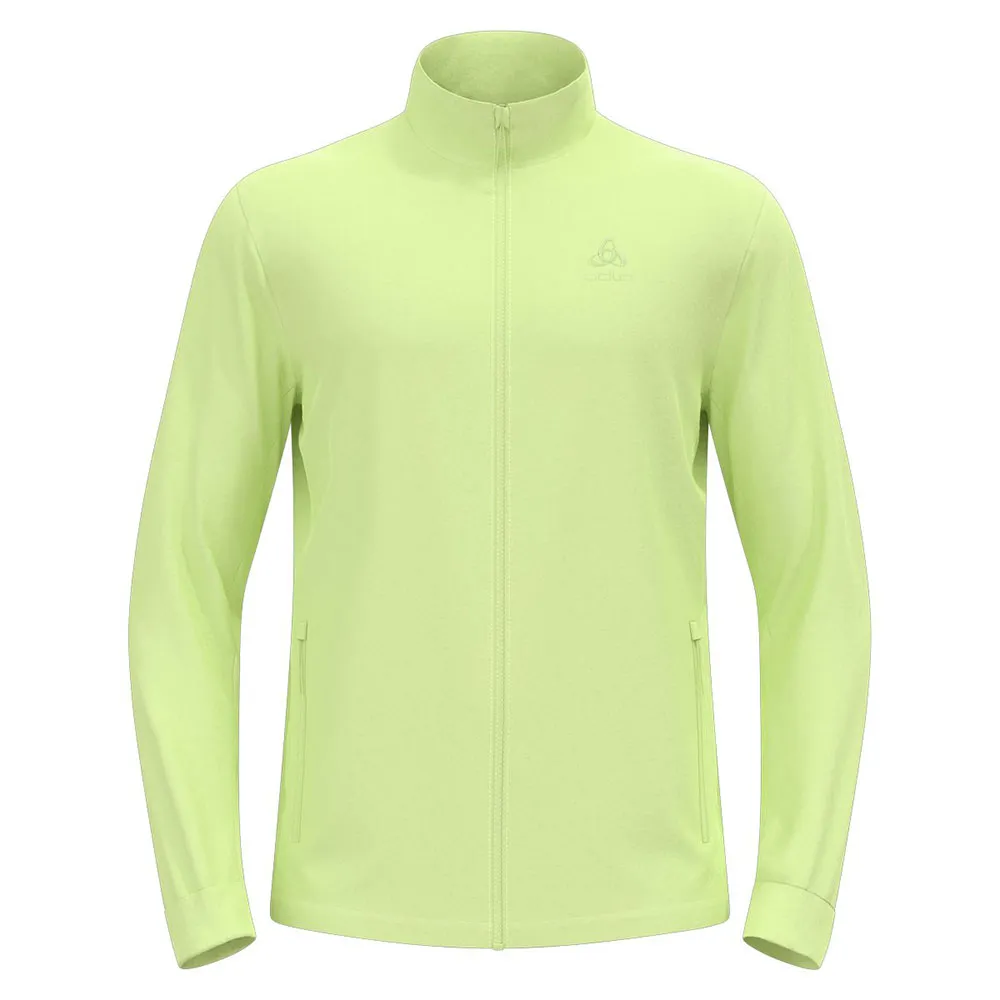 Odlo Berra Fleece Met Volledige Rits Shadow Lime