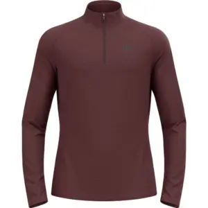 Odlo Essentials Cw 200 Fleece Met Halve Rits Fudge Melange