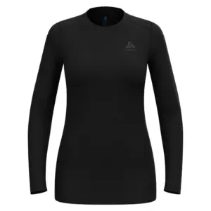Odlo Merino 160 Lange Mouwen Basislaag Zwart