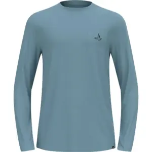 Odlo Merino 200 Pocket Lange Mouwen Basislaag Blauw