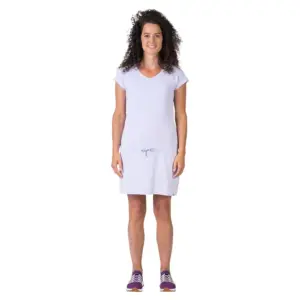 Hannah Catia Ii Korte Mouw Jurk Blauw