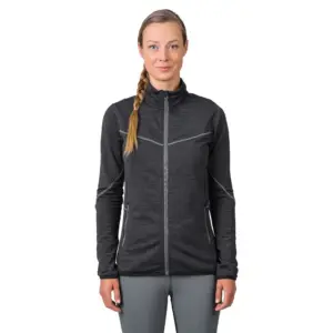 Hannah Dagnys Fleece Met Volledige Rits Antraciet