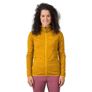 Hannah Dagnys Hoody Fleece Met Volledige Rits Geel
