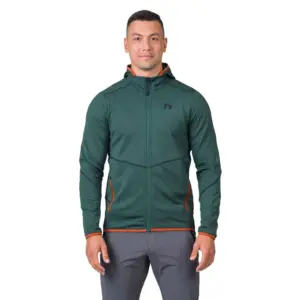 Hannah Damar Hoody Fleece Met Volledige Rits Jasper Mel