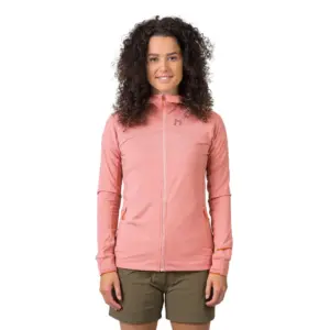 Hannah Eli Hoody Fleece Met Volledige Rits Rosette Mel