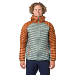 Hannah Mio Hoody Donzen Jas Rust / Lily Pad