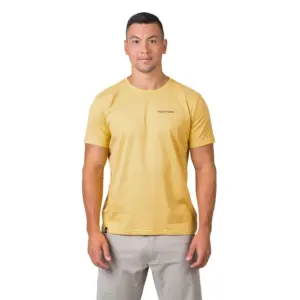 Hannah Ravi T-shirt Met Korte Mouwen Ochre