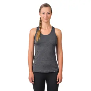 Hannah Rina Mouwloos T-shirt Antraciet