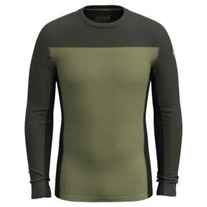 Smartwool Classic Thermal Merino Crew Lange Mouwen Basislaag Winter Moss / North Woods