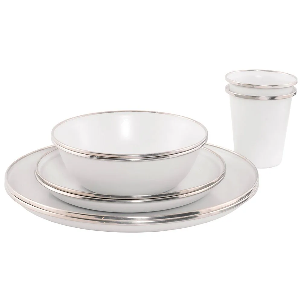 Outwell Delight 2 Pax Serviesset Wit