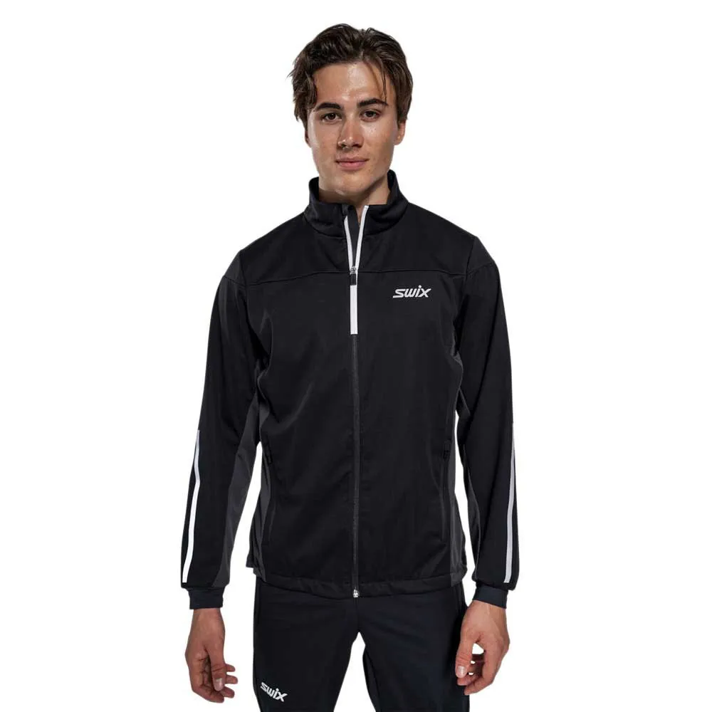 Swix Cross Softshelljack Zwart
