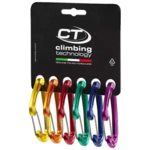 Climbing Technology Fly Weight Evo Karabijnhaak 6 Eenheden Multicolor