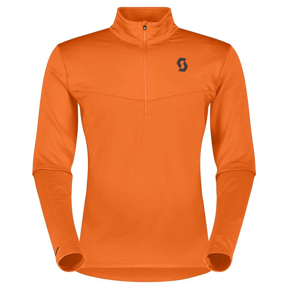 Scott Defined Light Half Rits Trui Oranje