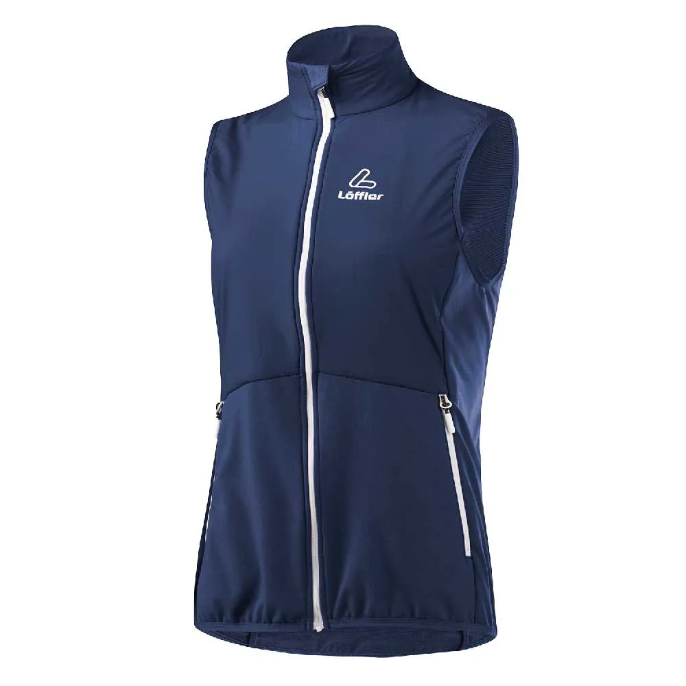 Loeffler Hybrid Primavent Vest Blauw