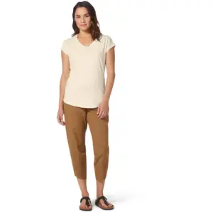 Royal Robbins Vacationer V-nk T-shirt Met Korte Mouwen Undyed