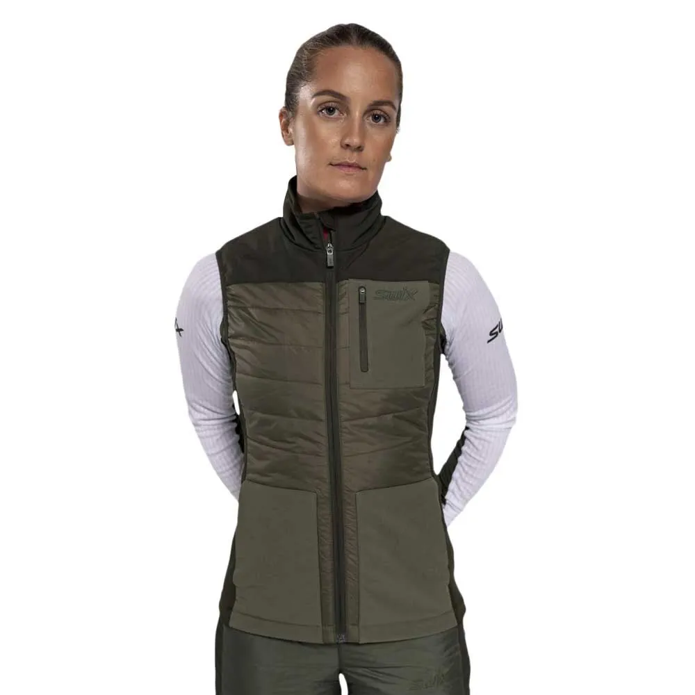 Swix Horizon Primaloft Vest Olijf