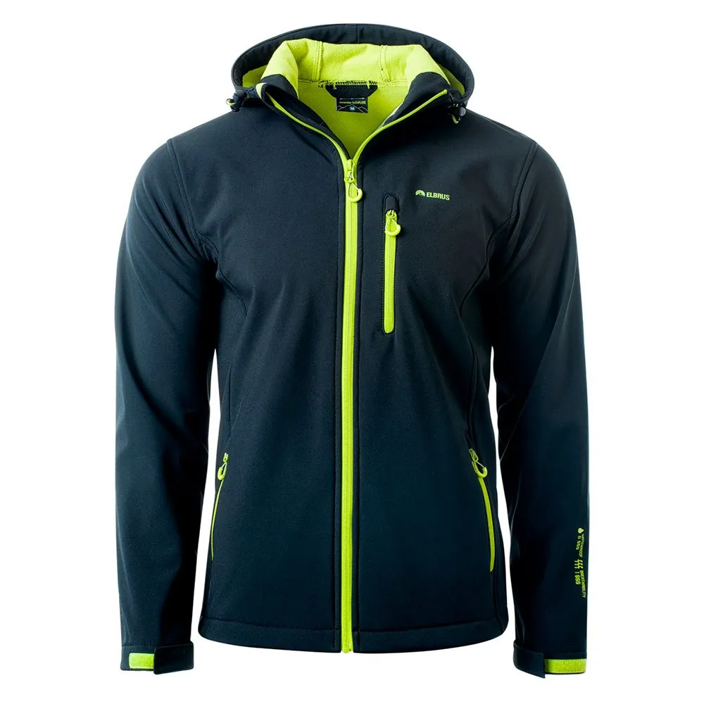 Elbrus Iver Ii Softshelljack Zwart