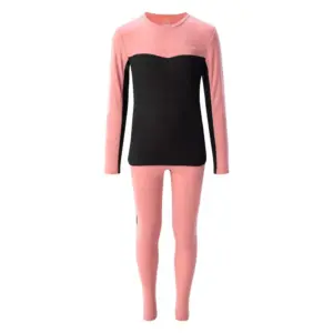 Elbrus Melor Merino Tg Lange Mouwen Basislaagset Zwart