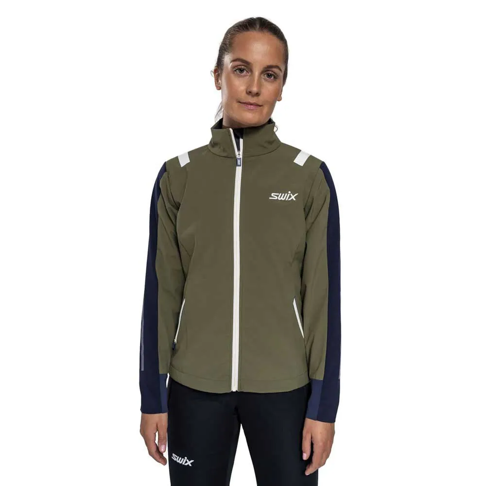Swix Infinity Softshelljack Marineblauw