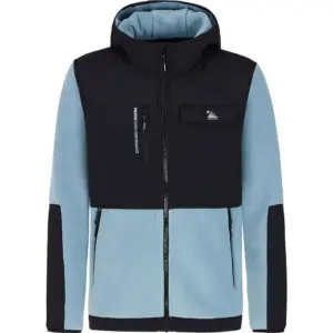 Protest Grid Fleece Met Volledige Rits Blauw
