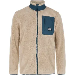 Protest Load Fleece Met Volledige Rits Beige
