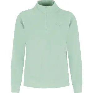 Protest Nappa Fleece Met Halve Rits Groen