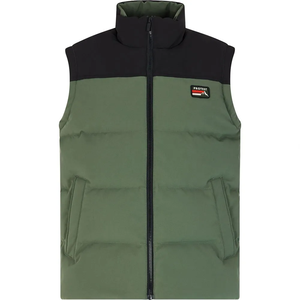 Protest Network Vest Thyme