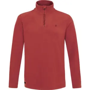 Protest Perfecto Fleece Met Halve Rits Rood