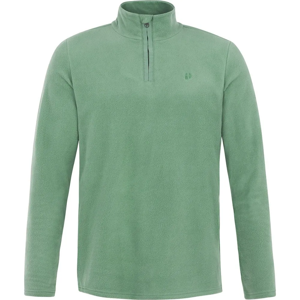 Protest Perfecto Fleece Met Halve Rits Groen