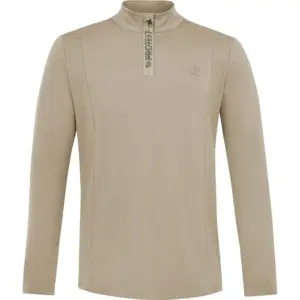 Protest Rewill Fleece Met Halve Rits Beige