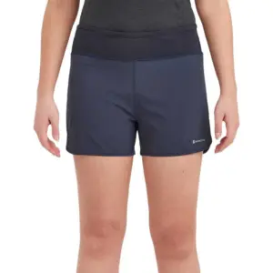 Montane F Slipstream Twin Korte Broek Blauw