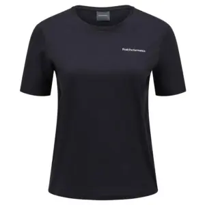 Peak Performance Explore Logo T-shirt Met Korte Mouwen Zwart
