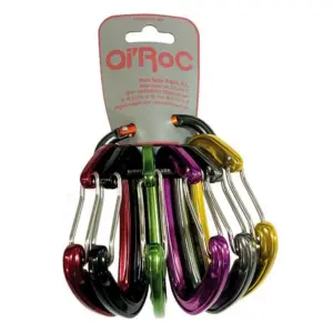 Qi´roc Wifi Recto Clip Karabijnhaak 6 Eenheden Multicolor