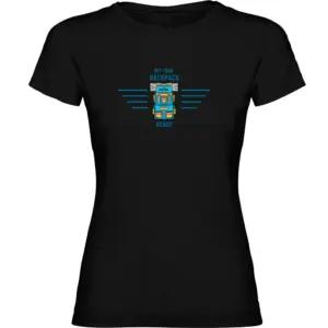 Kruskis Backpack Ready T-shirt Met Korte Mouwen Zwart