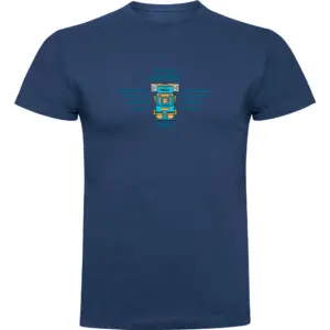 Kruskis Backpack Ready T-shirt Met Korte Mouwen Blauw