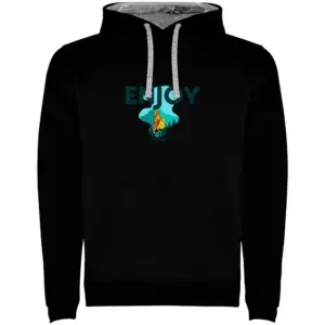 Kruskis Enjoy Bicolor Hoodie Zwart