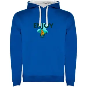Kruskis Enjoy Bicolor Hoodie Blauw