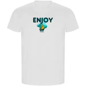 Kruskis Enjoy Eco T-shirt Met Korte Mouwen Wit