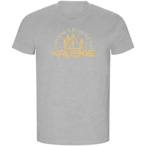 Kruskis Everything Is Better Eco T-shirt Met Korte Mouwen Grijs