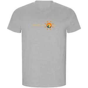 Kruskis Feel The Sun Eco T-shirt Met Korte Mouwen Grijs