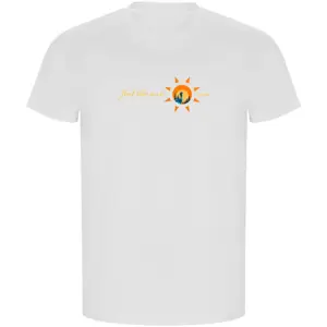 Kruskis Feel The Sun Eco T-shirt Met Korte Mouwen Wit